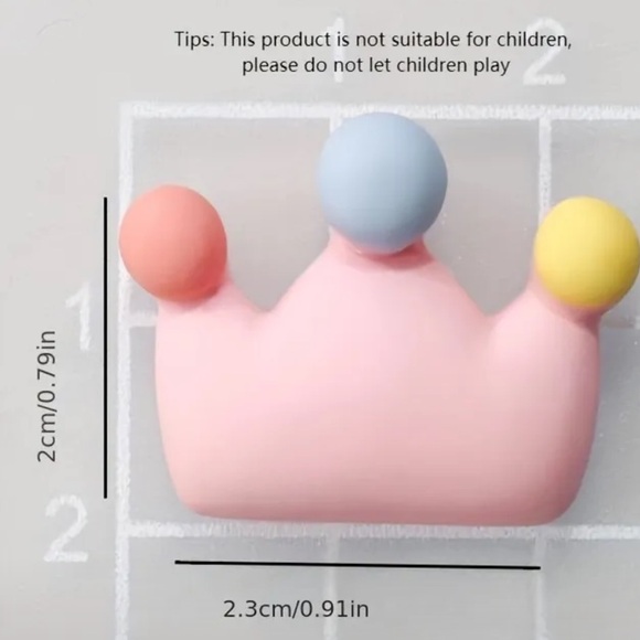 12 pcs 3D Resin Shoe Charms Set; Stars ⭐️ Moon Designs for Crocs, Sandals, Bags - Picture 8 of 8